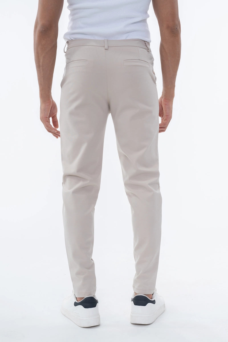 Pantalon chino classique uni