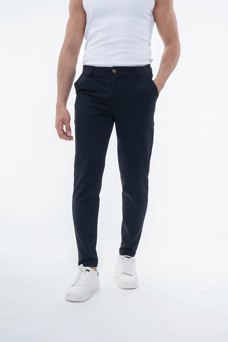 Trendy plain pants