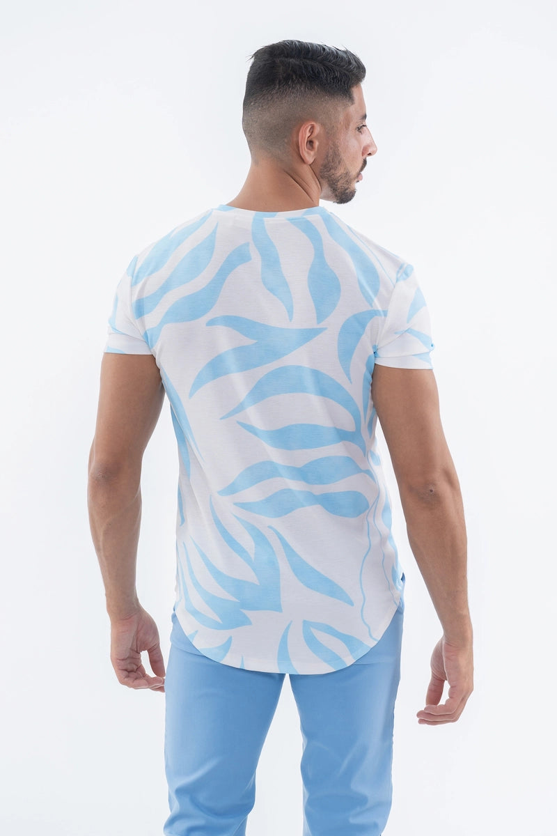 T-shirt manches courtes abstrait