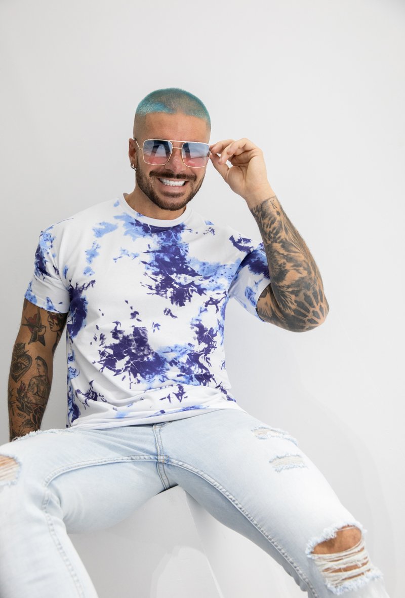 T-shirt effet peinture - Frilivin