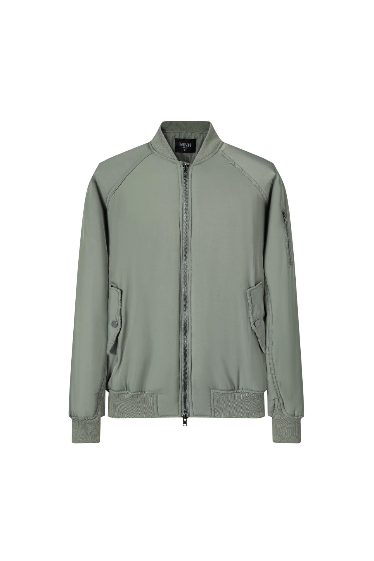 Veste bombers rembourée à col revers - Frilivin