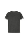 T-shirt cotelé style baseball - Frilivin