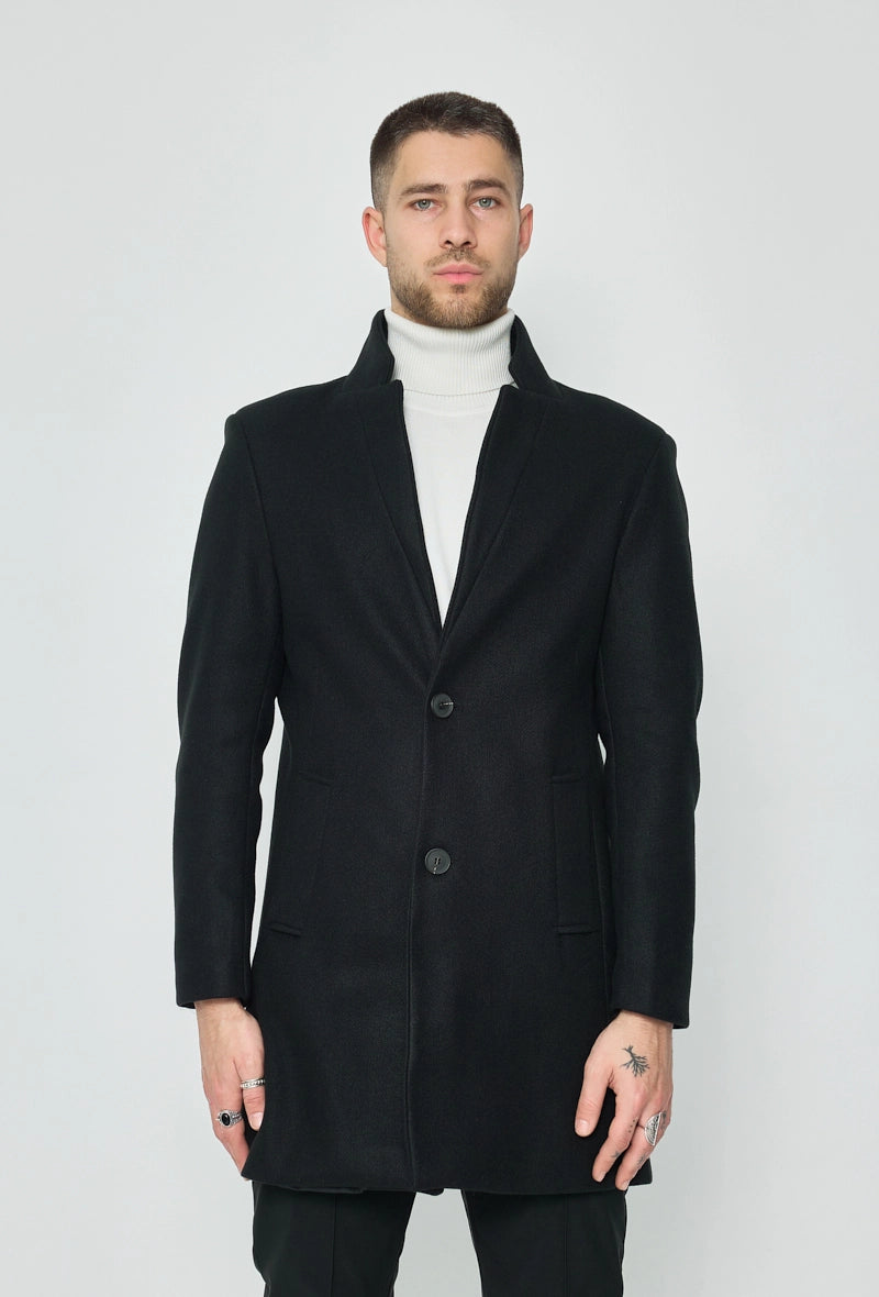 Manteau uni classique