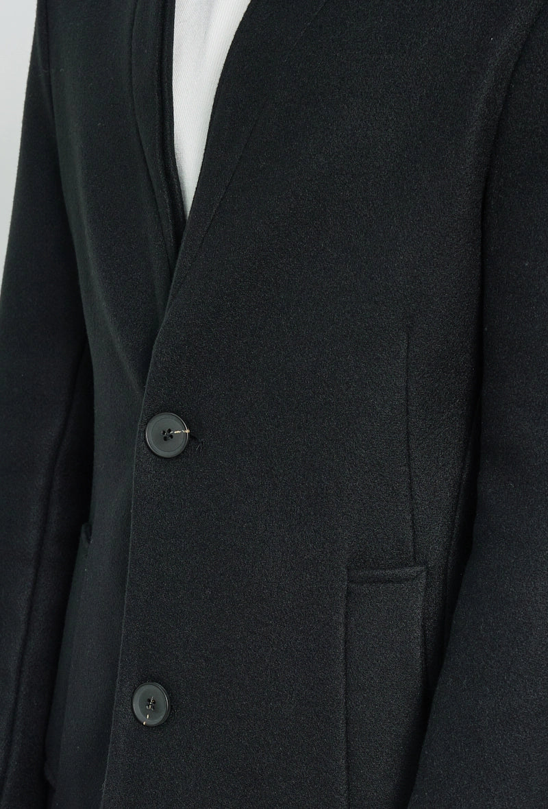 Manteau uni classique