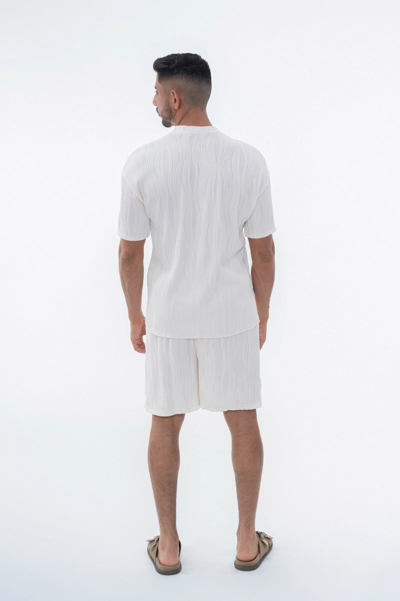 Plain shorts t-shirt set