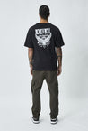 T-shirt oversize imprimé rock n roll - Frilivin