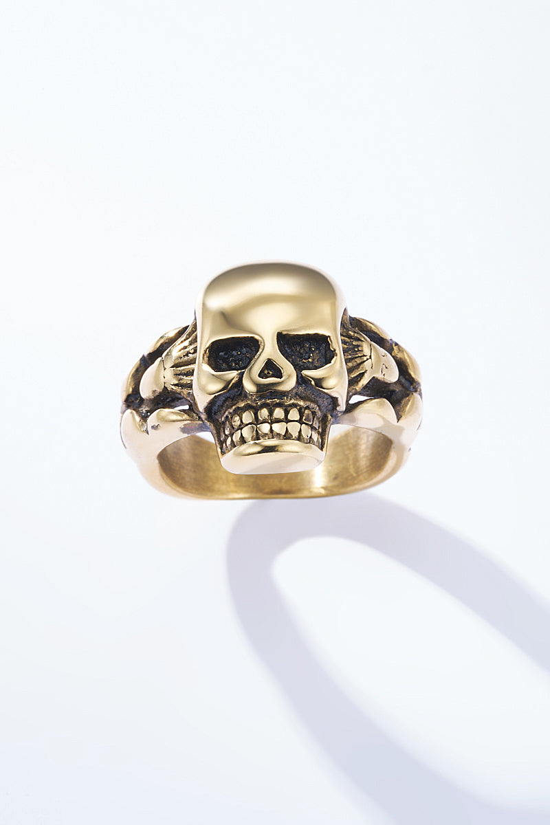 Bague tête de mort