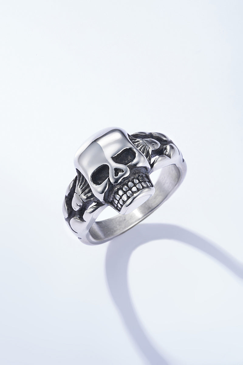 Bague tête de mort