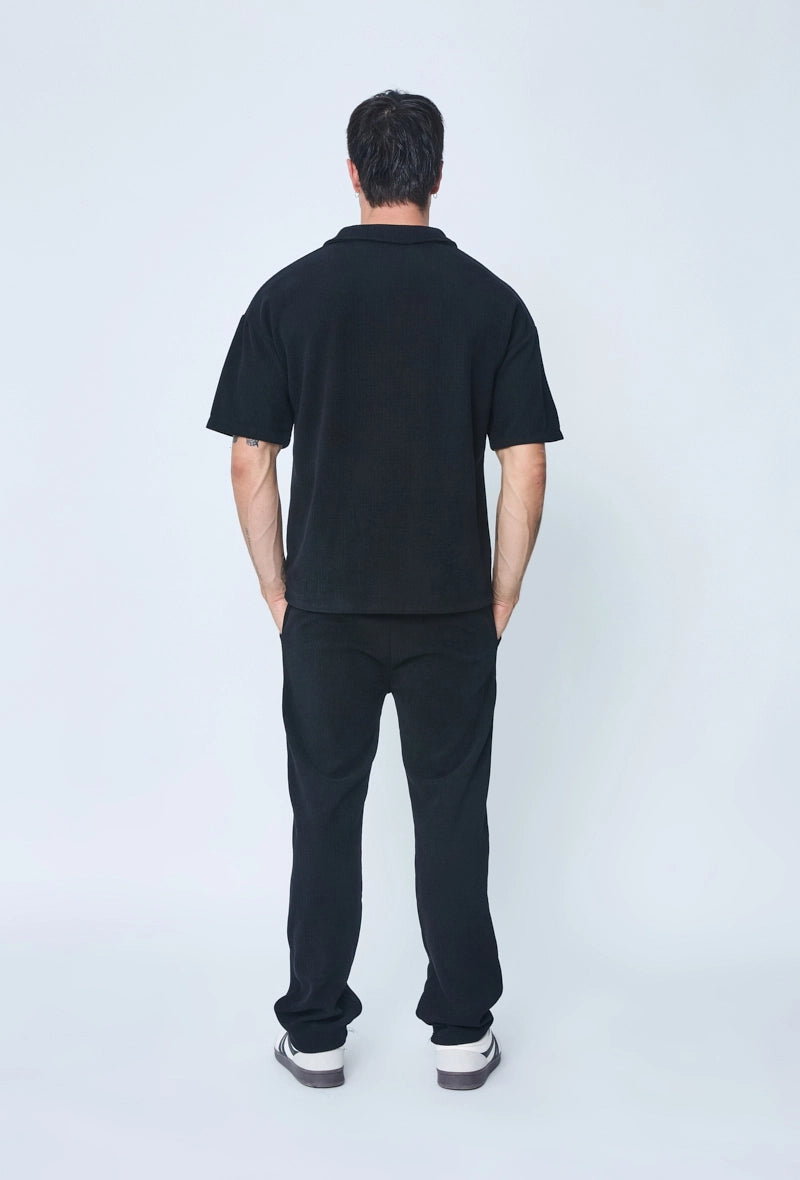 Ensemble plissé t-shirt et pantalon