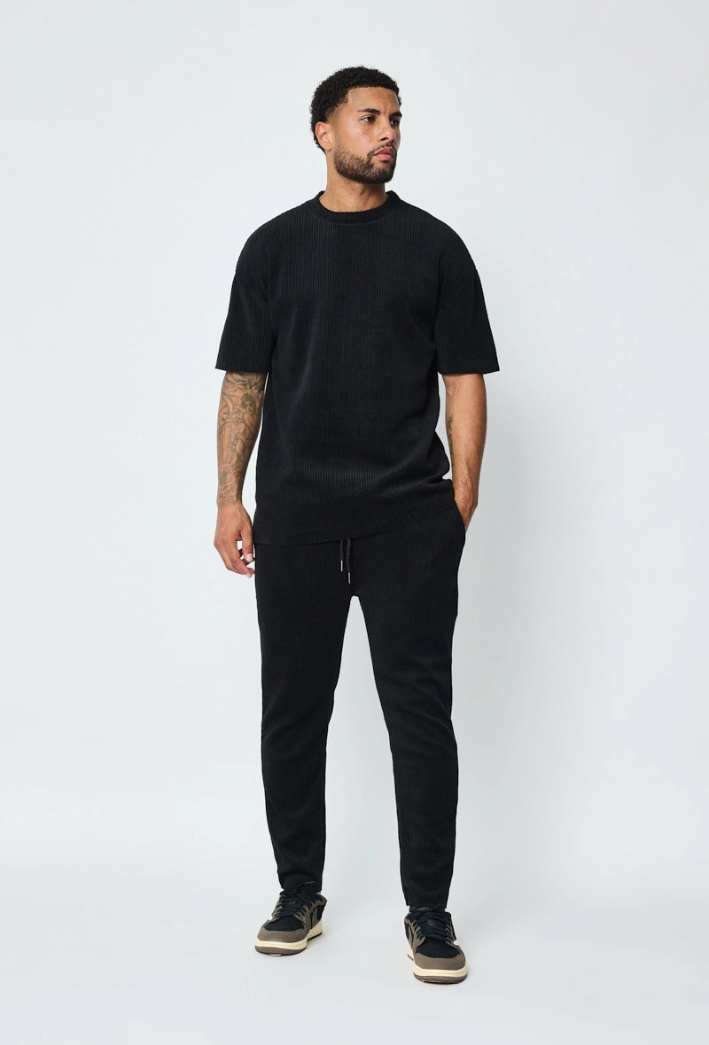 Ensemble plissé t-shirt et pantalon