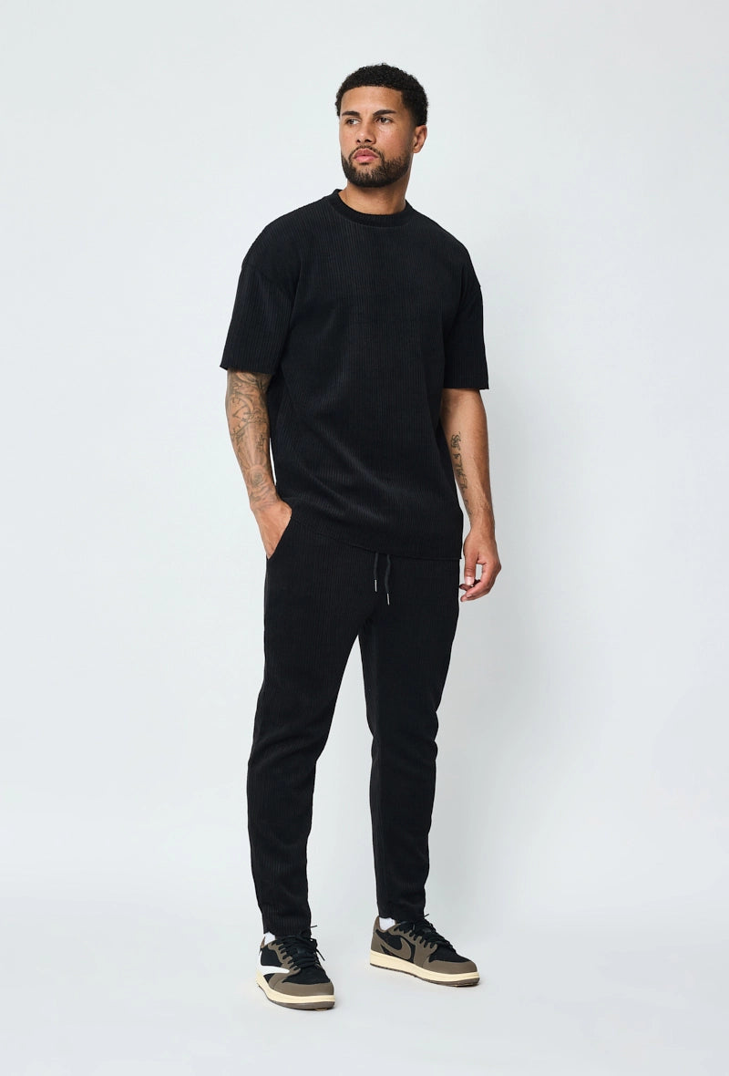 Ensemble plissé t-shirt et pantalon