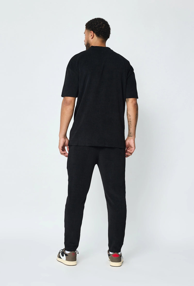 Ensemble plissé t-shirt et pantalon