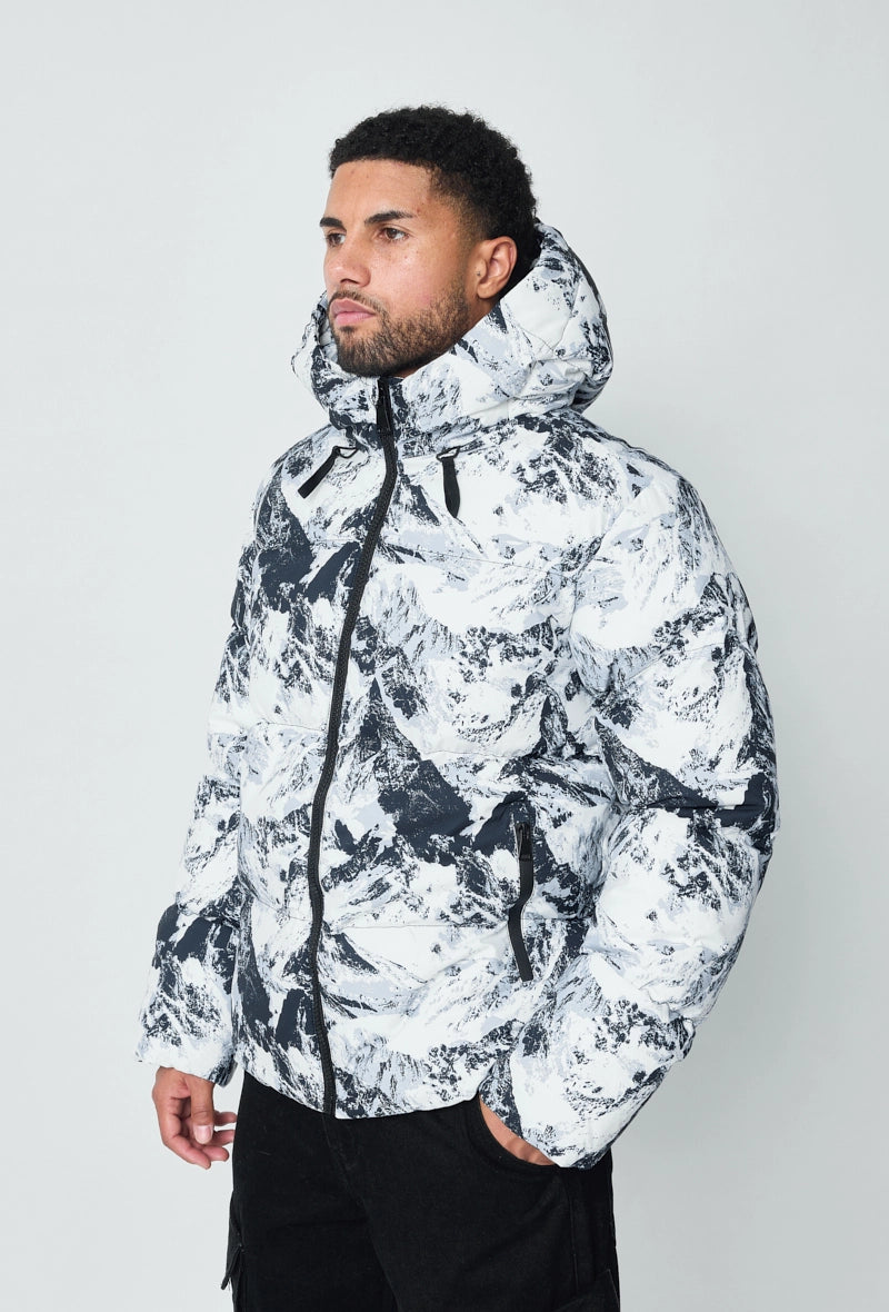 Blouson a motif