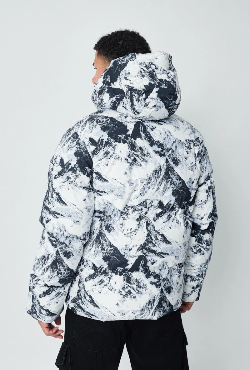 Blouson a motif