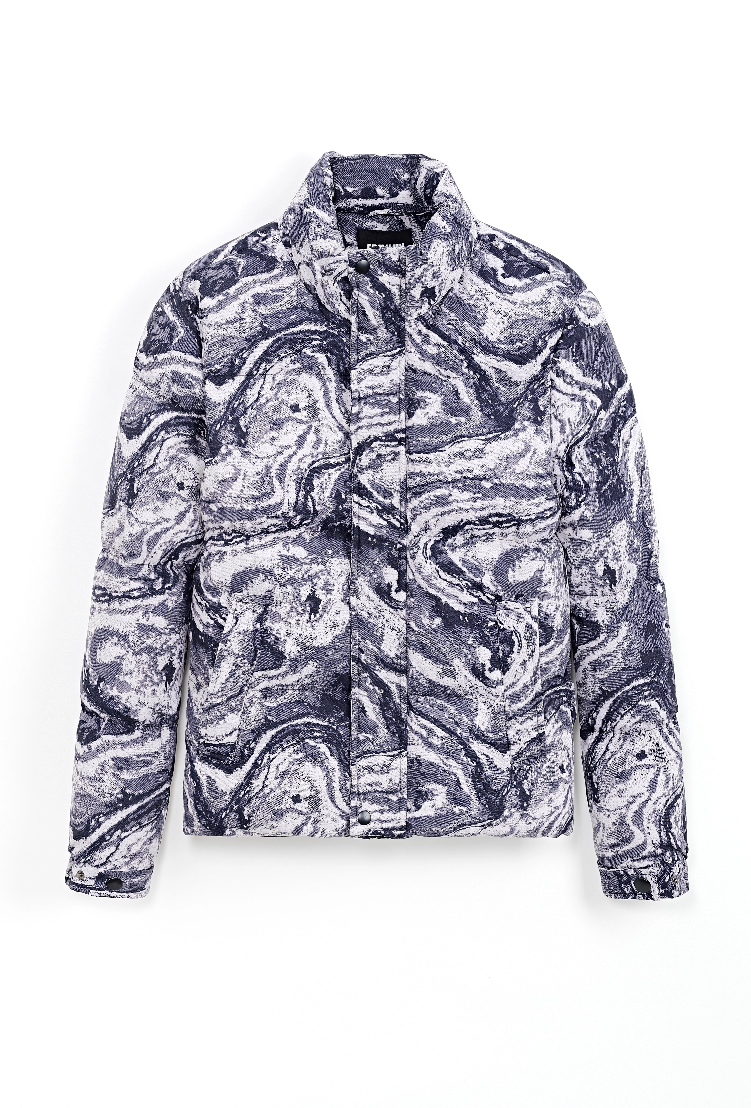 Blouson à motif marbré