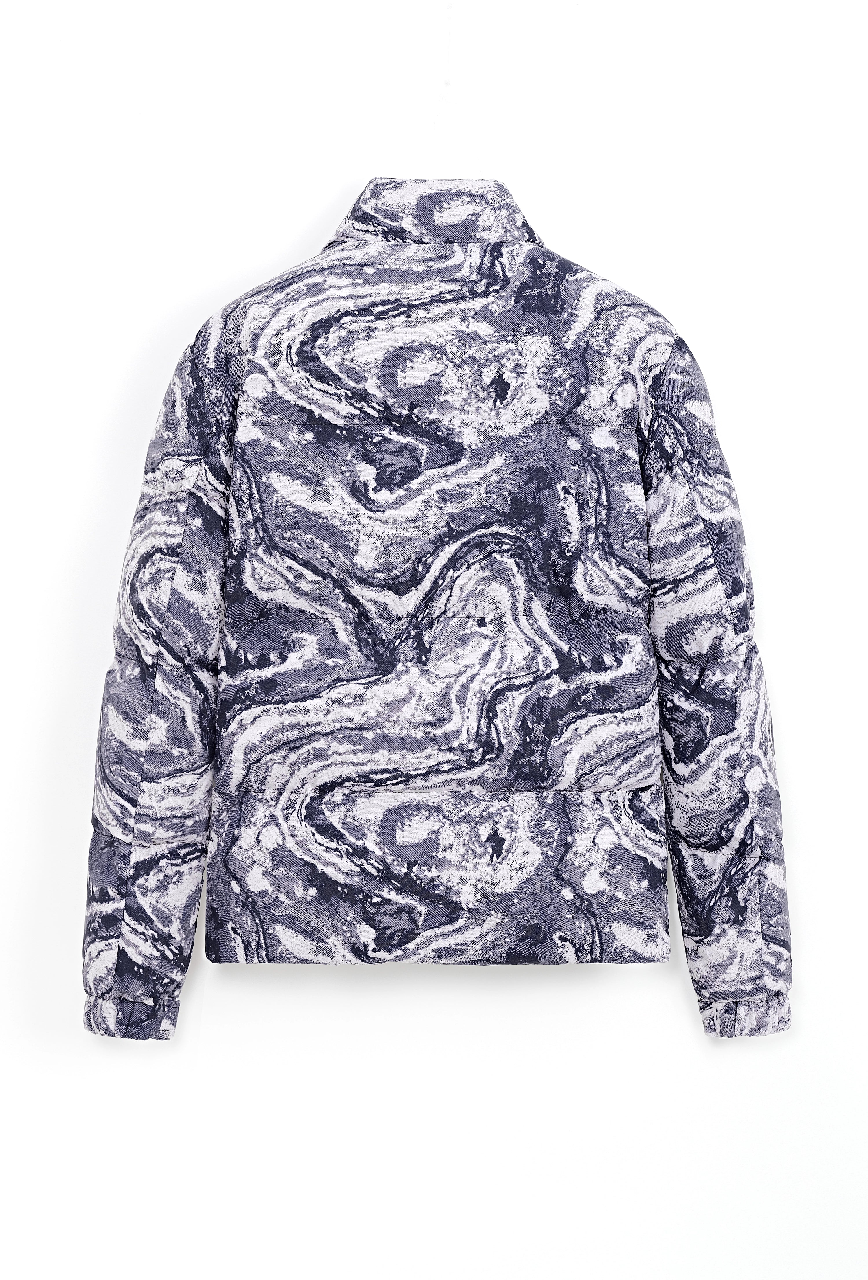 Blouson à motif marbré