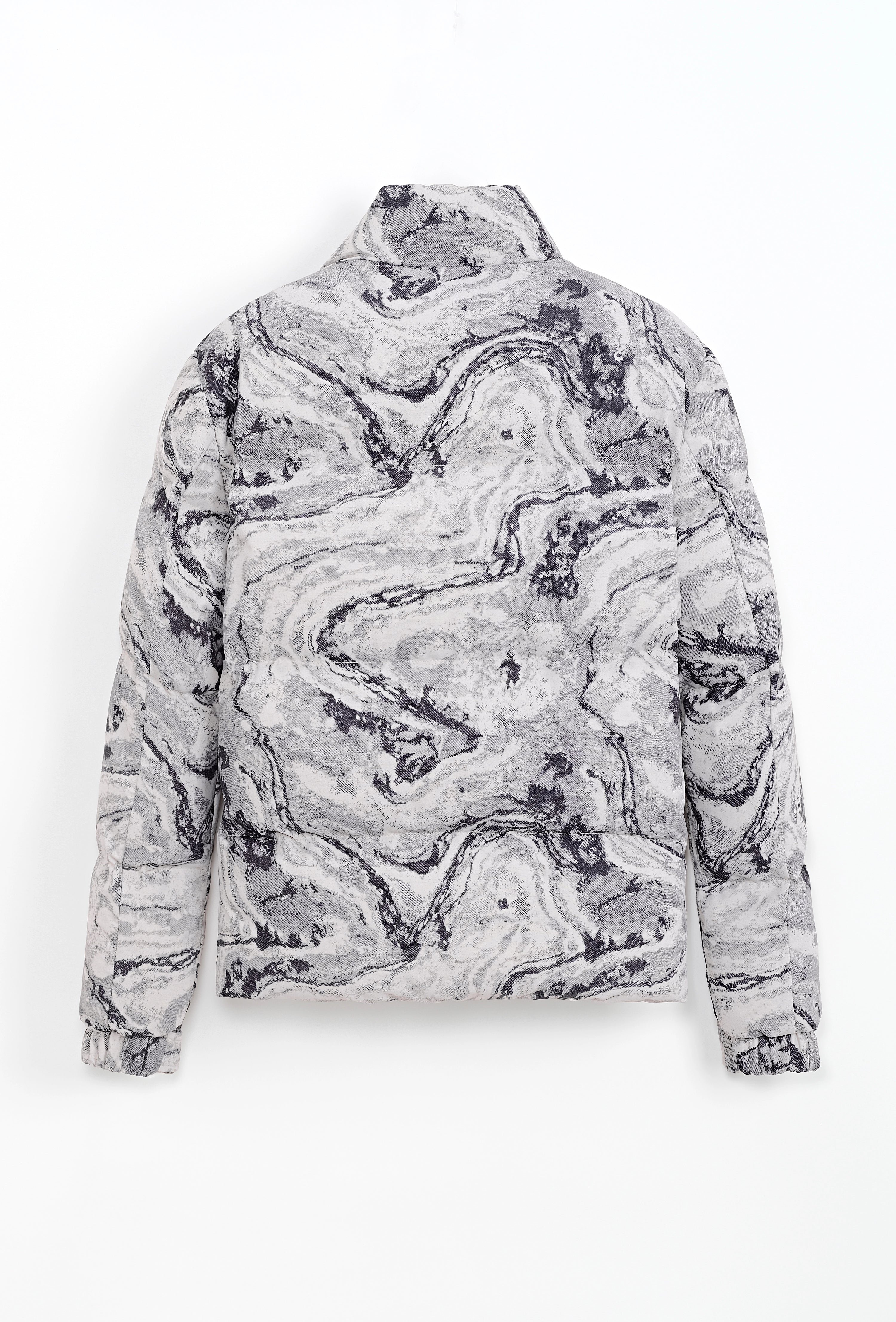 Blouson à motif marbré