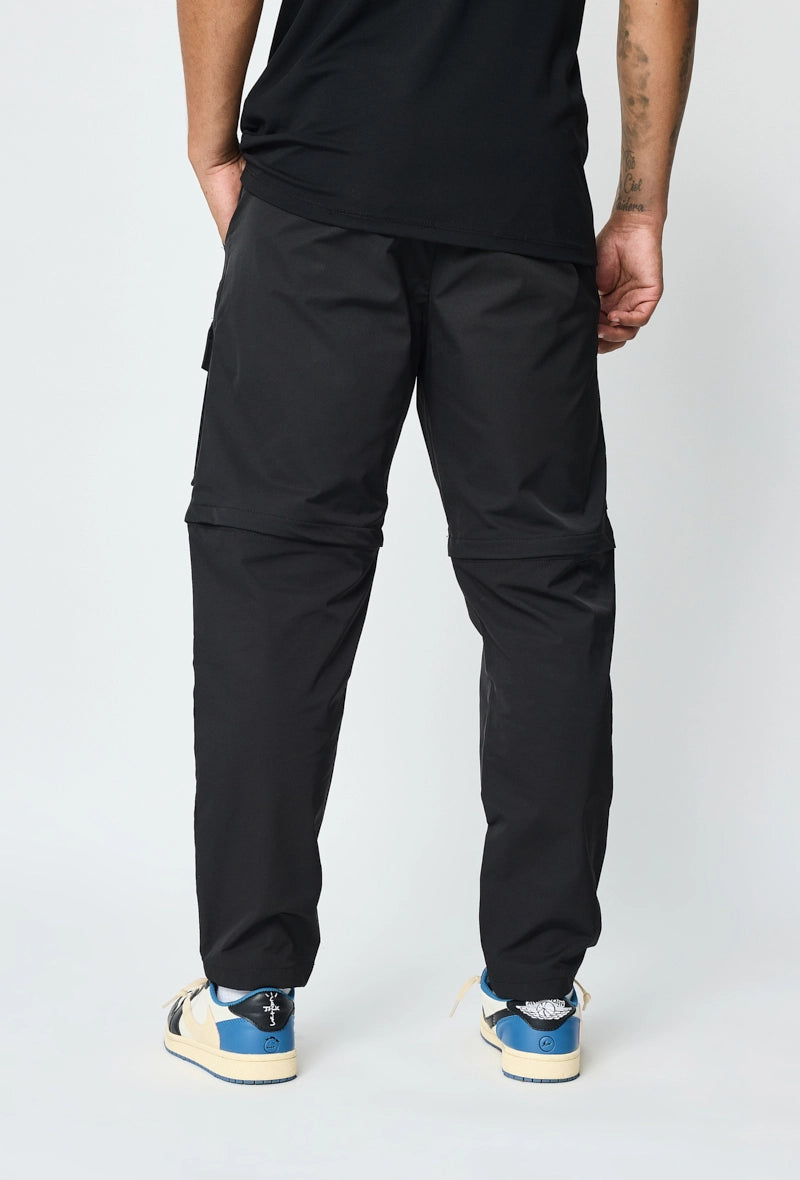 Multi-pocket zipped jogger cargo pants