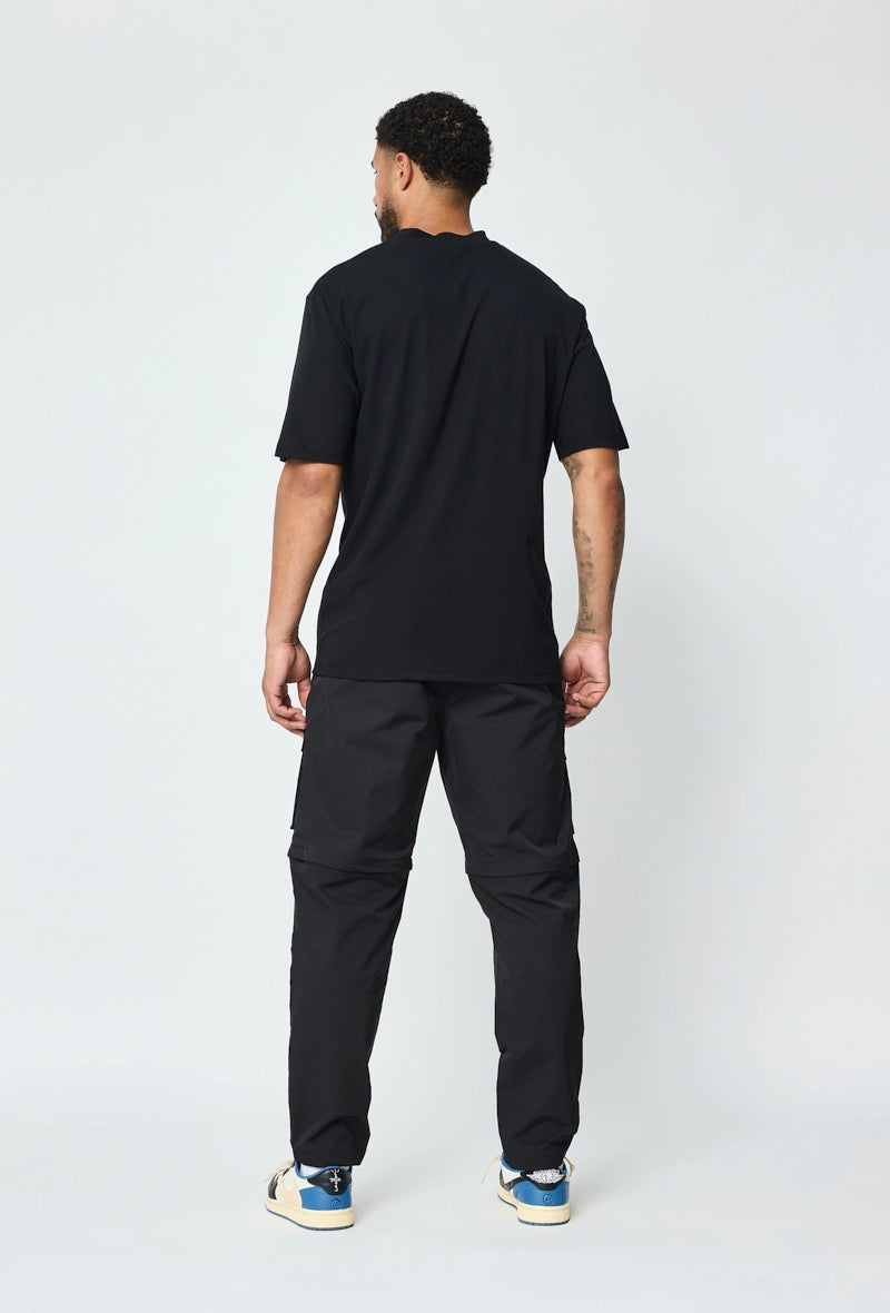 Multi-pocket zipped jogger cargo pants