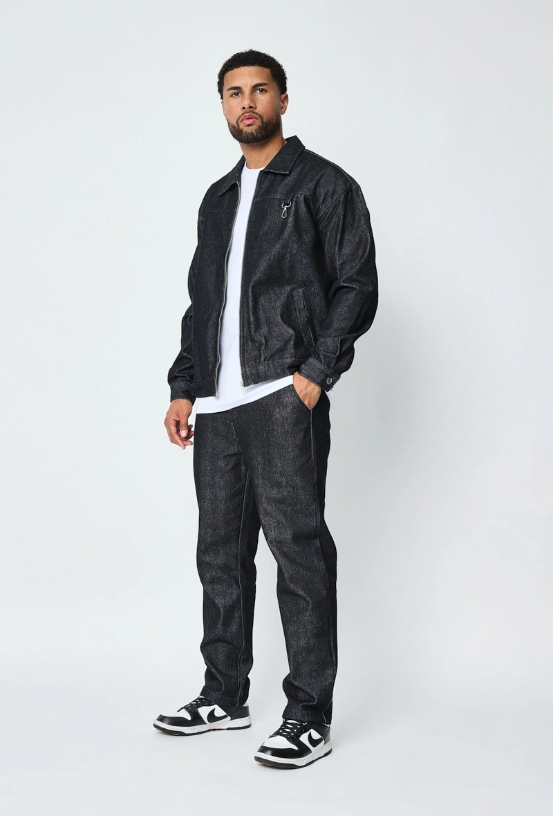 Ensemble veste pantalon workers denim