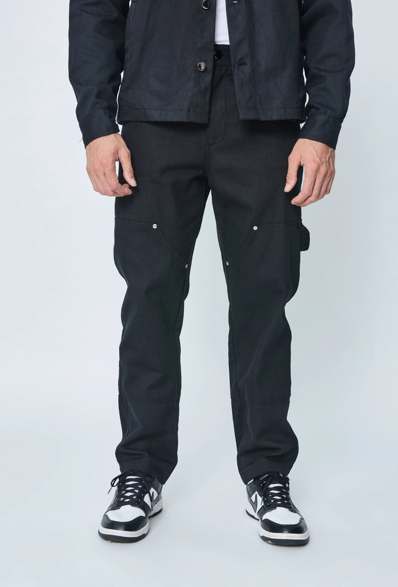 Buttoned shirt and pants set