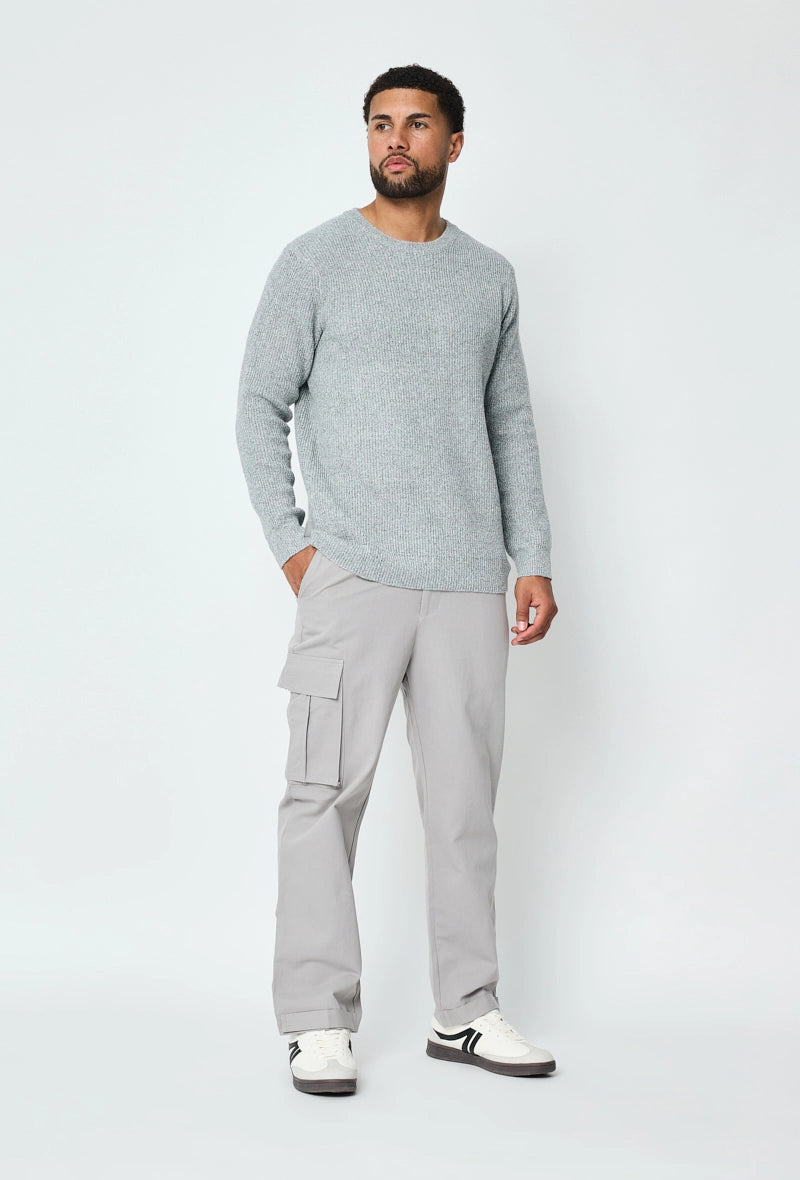 Wide canvas cargo pants