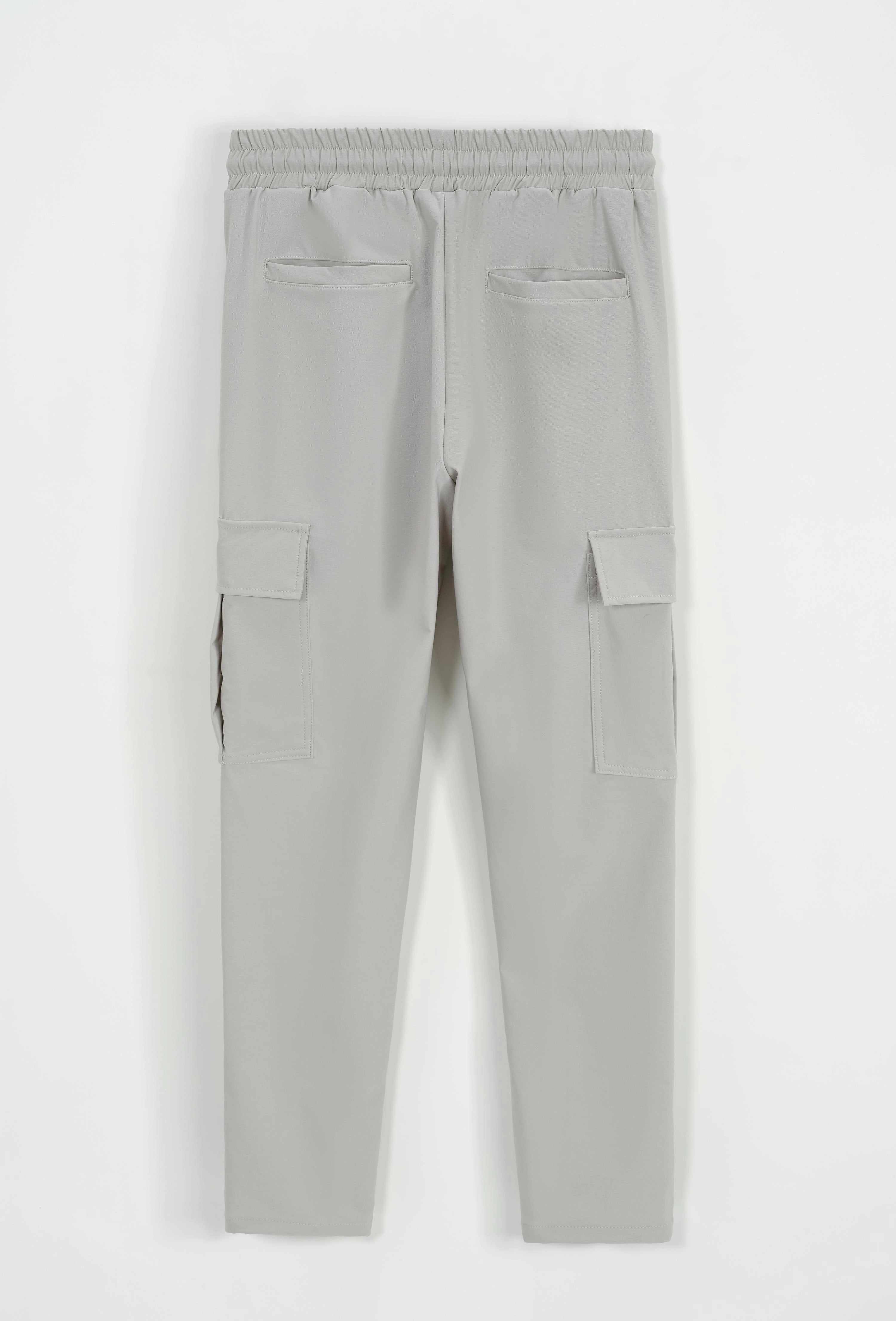 Adjustable pants with drawstring at the waist