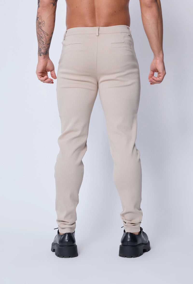 Pantalon chino classique uni