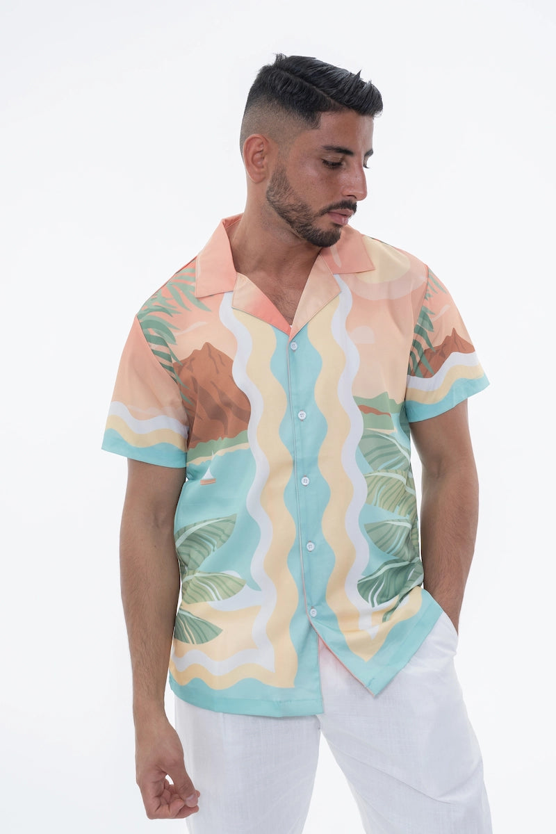 Chemise évasion tropicale