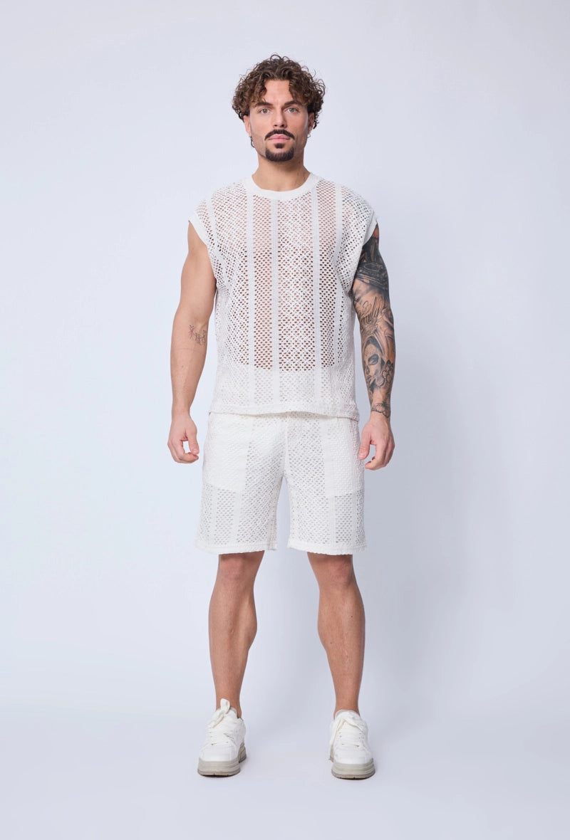 Ensemble t-shirt débardeur short