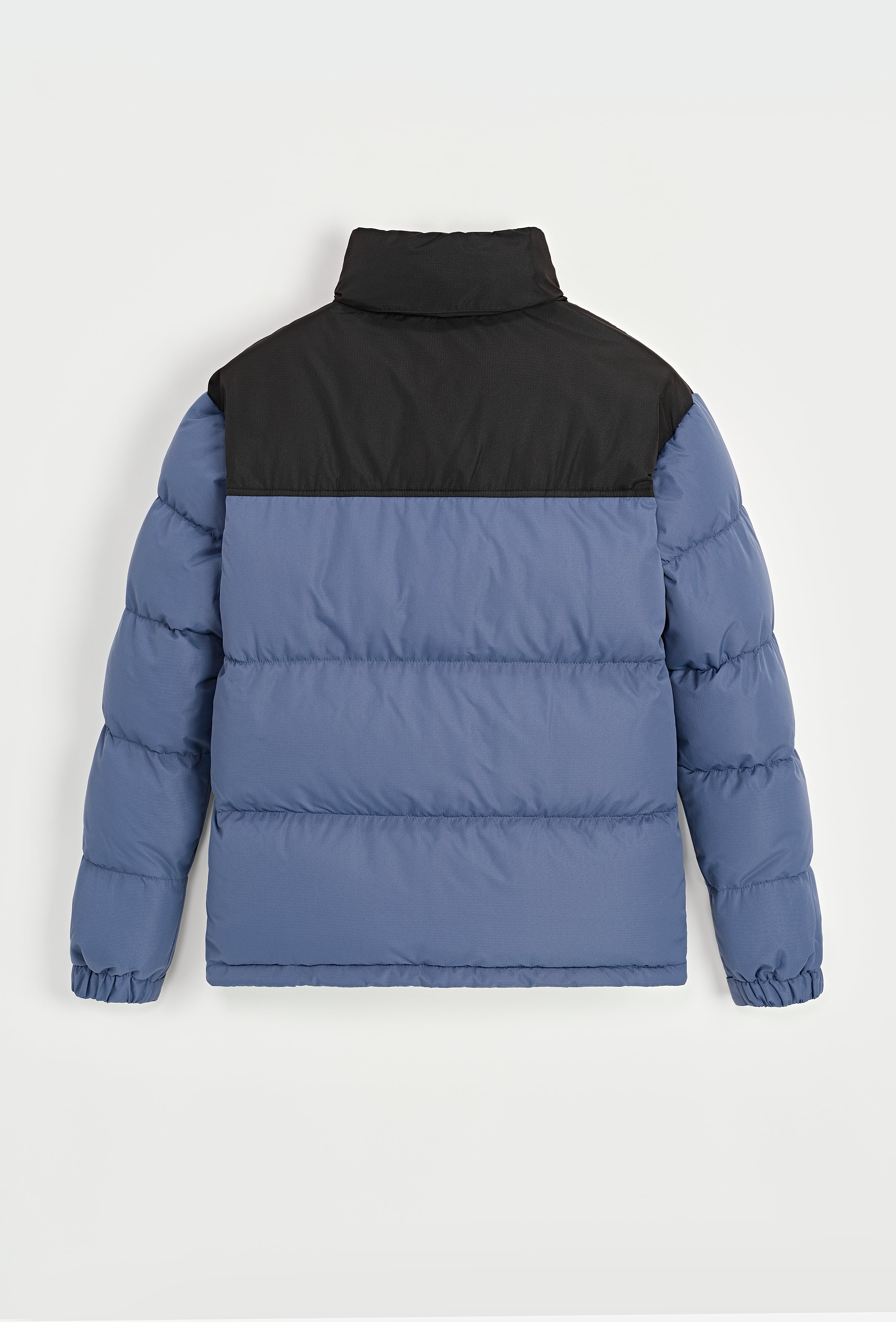 Short puffer down jacket with removable hood