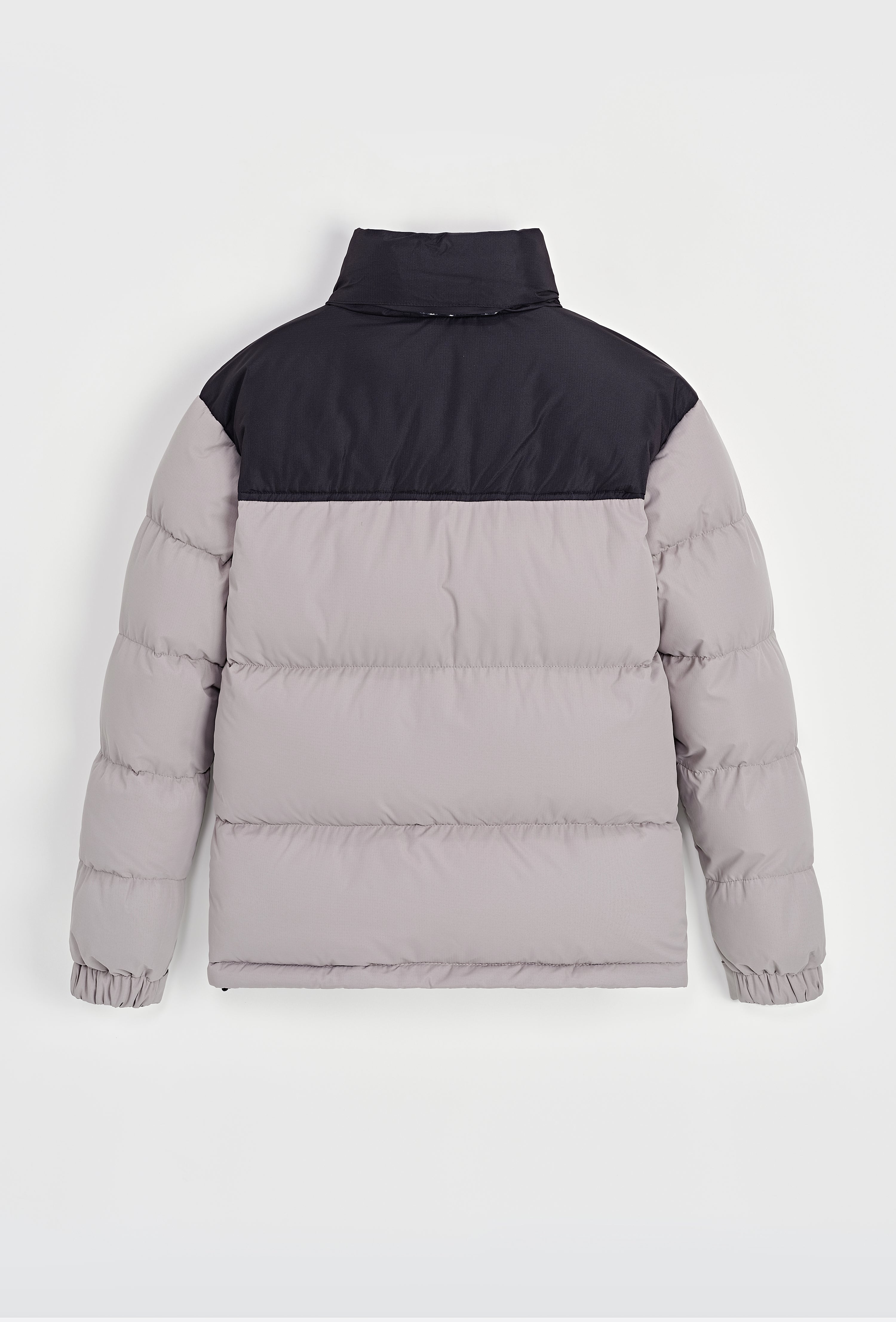 Short puffer down jacket with removable hood