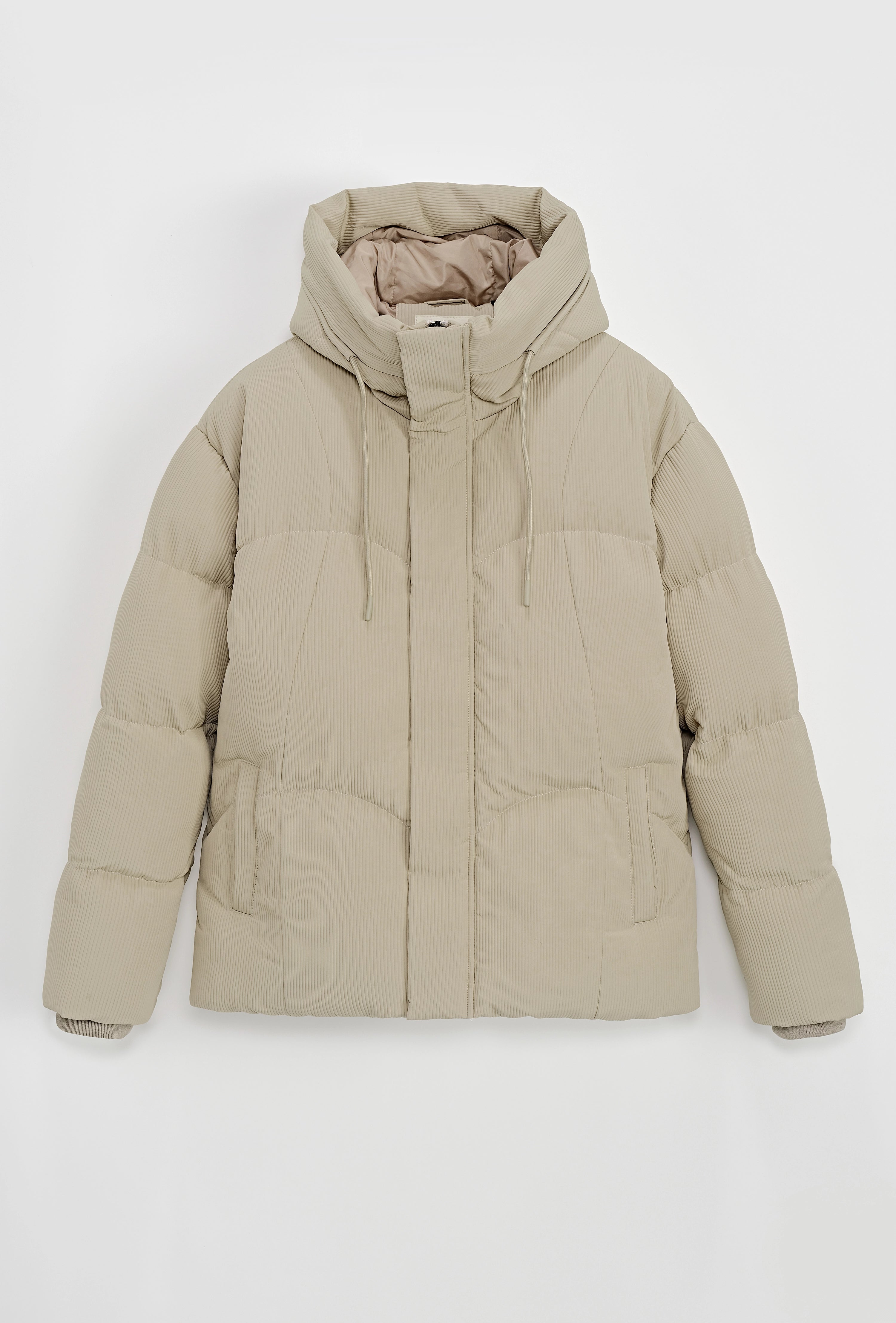 Blouson à capuche uni