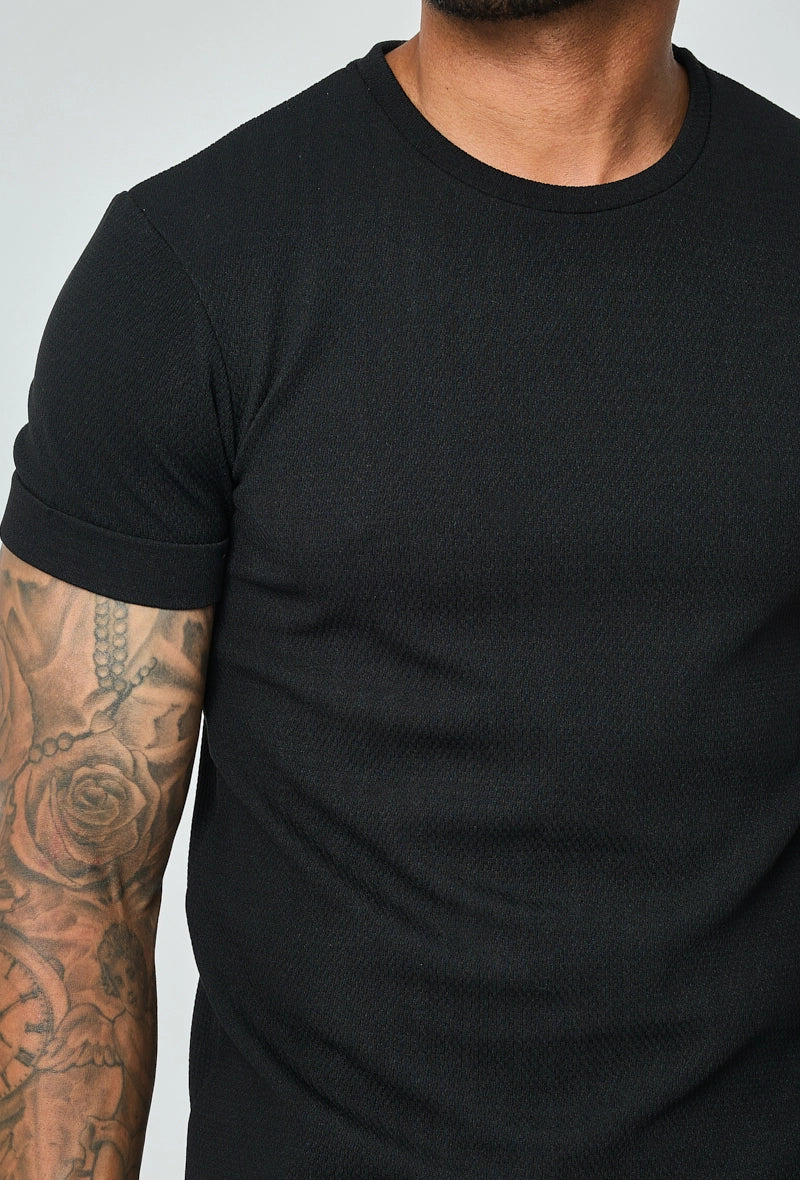 Plain short-sleeved t-shirt