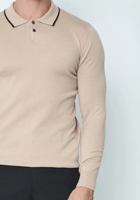 Pull à col chemise