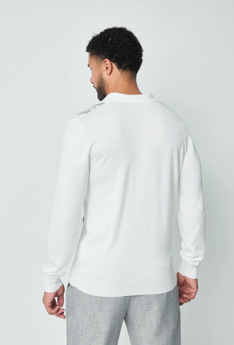 Pull à col chemise