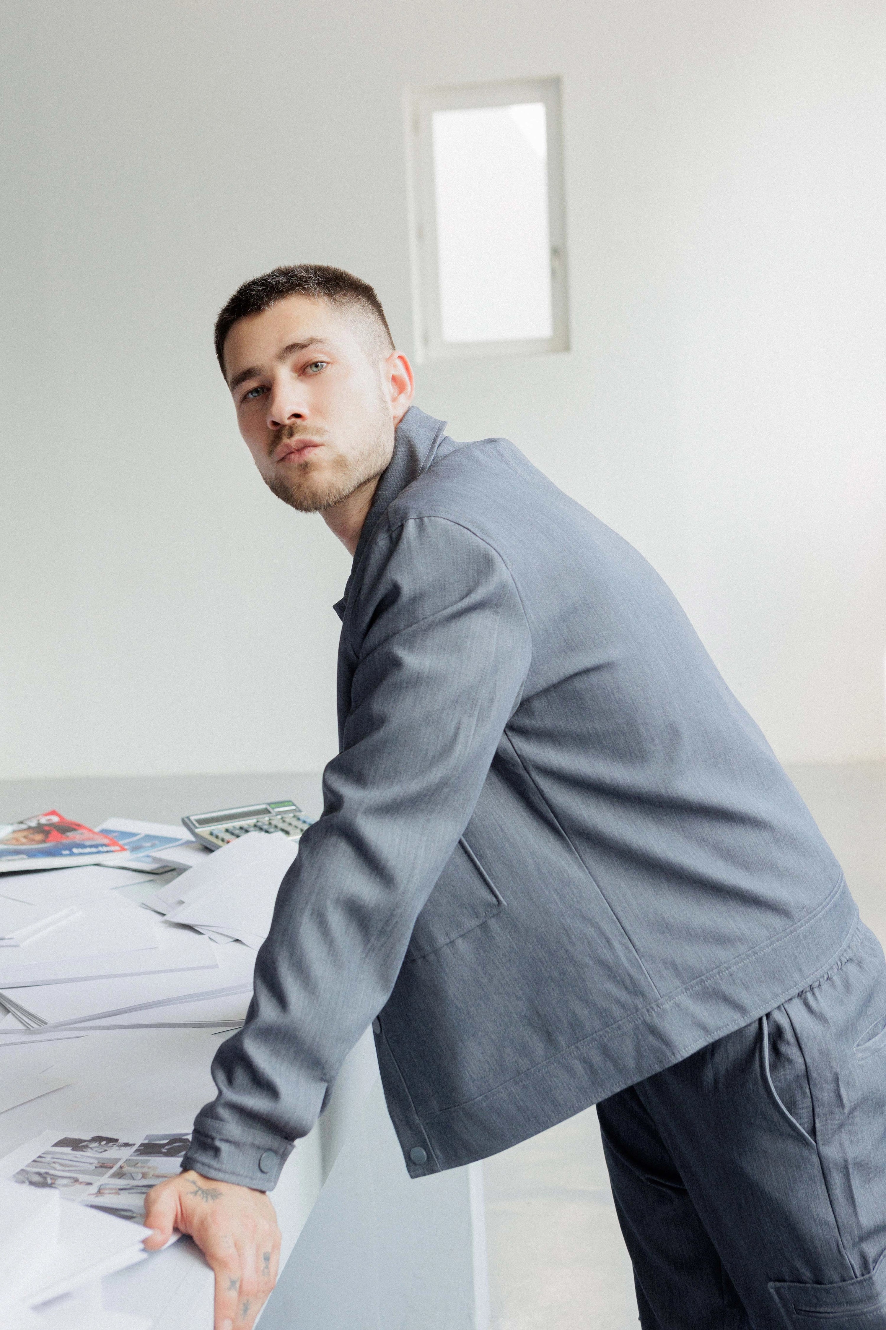 Ensemble veste et pantalon à poches