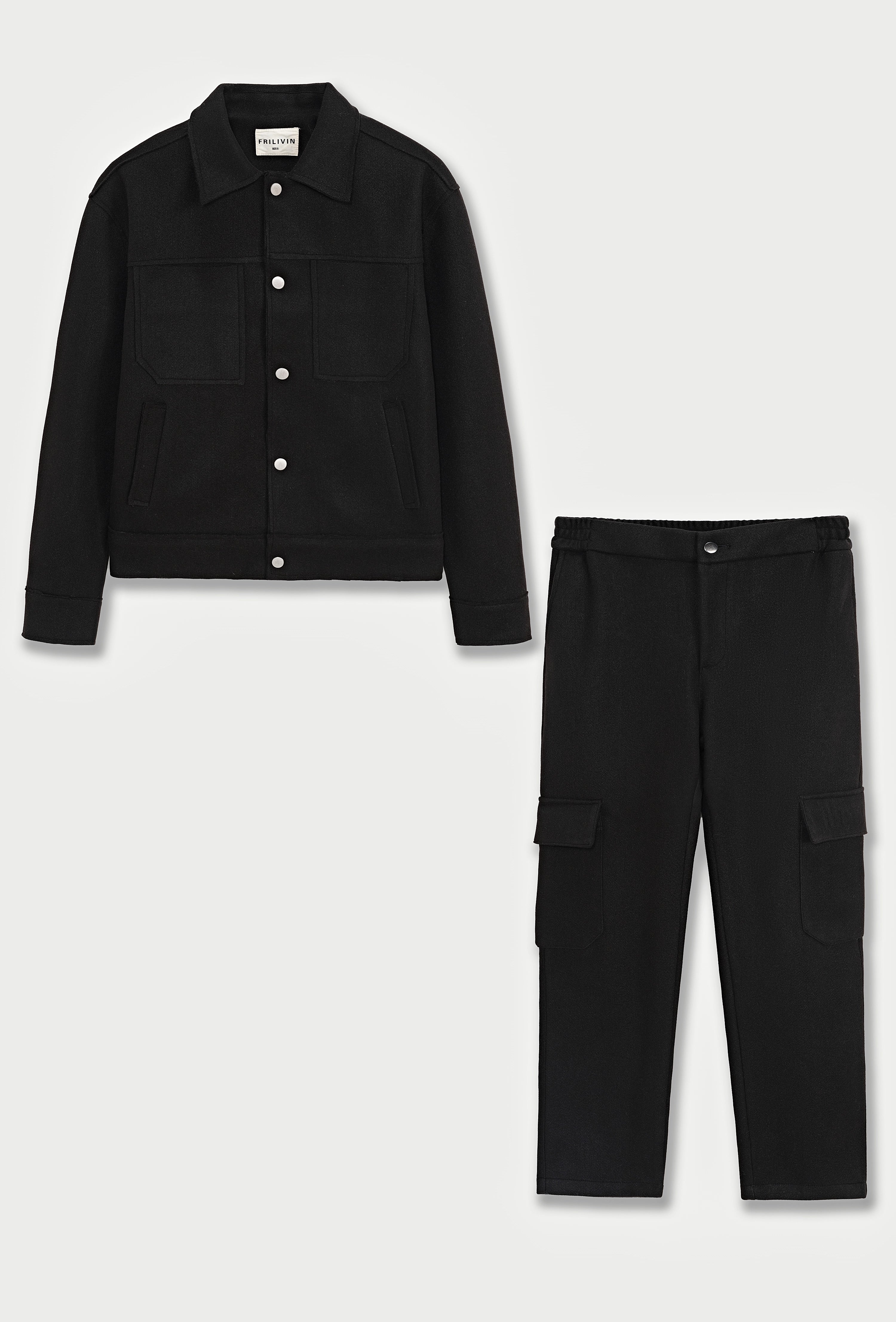 Ensemble veste pantalon uni