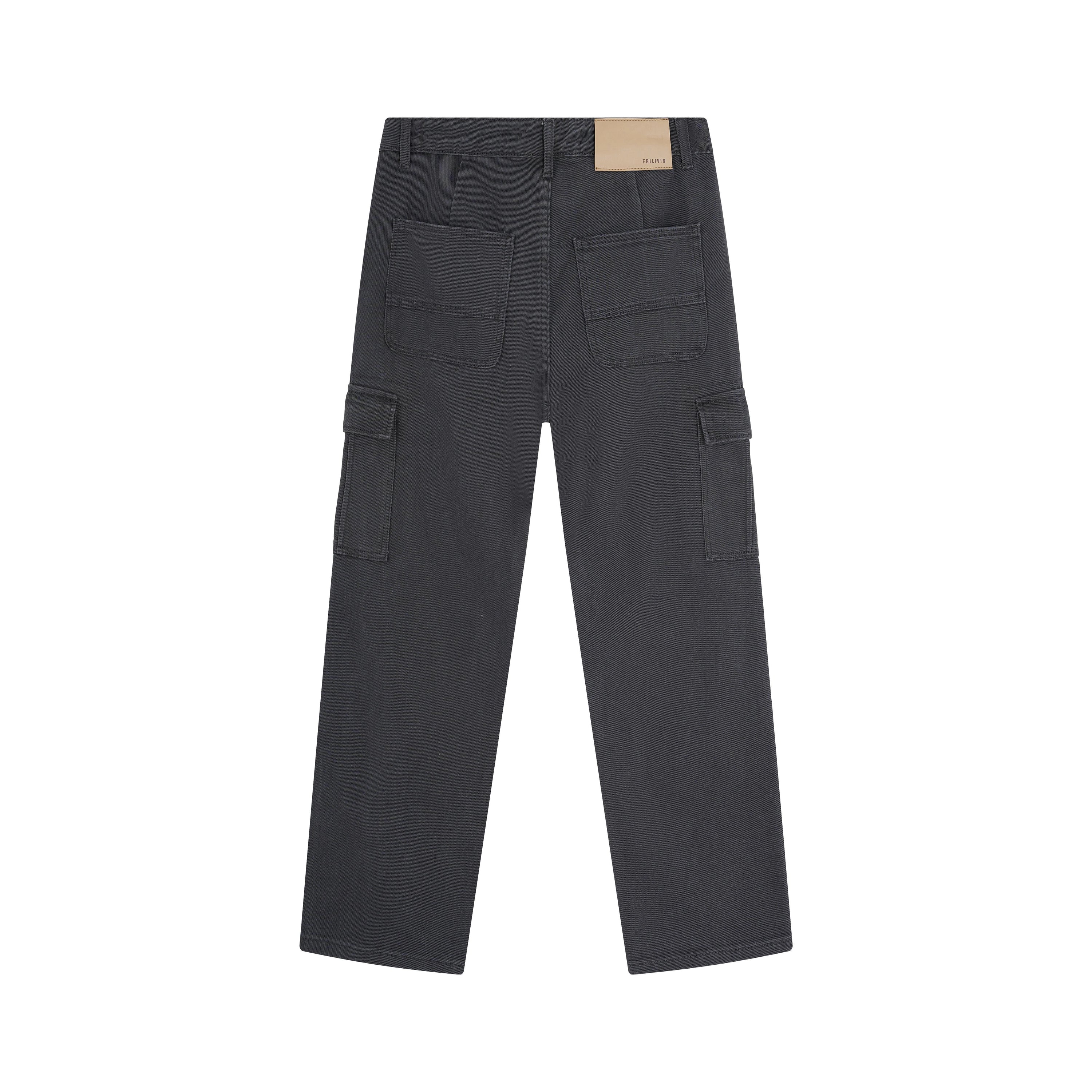 Pantalon en jean coupe large