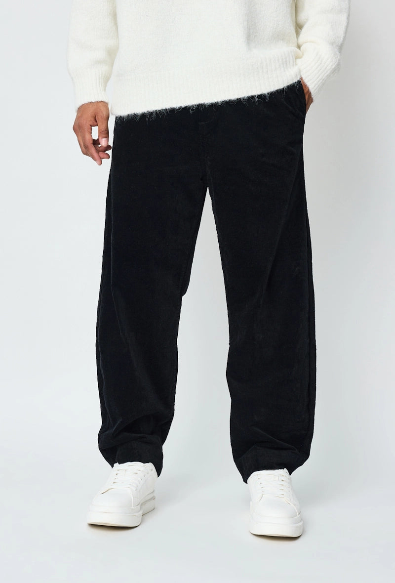 Pantalon uni à rayure