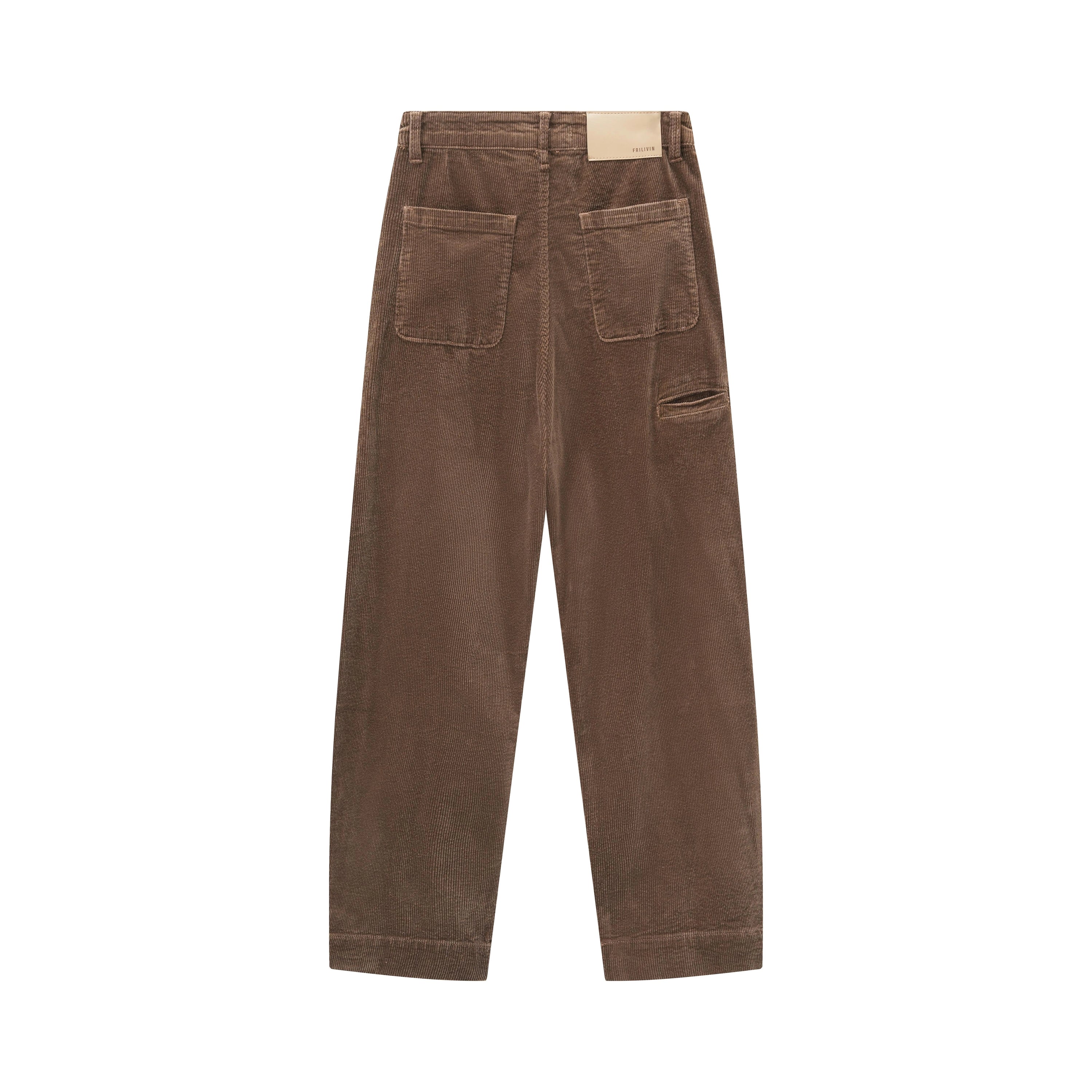 Pantalon uni à rayure