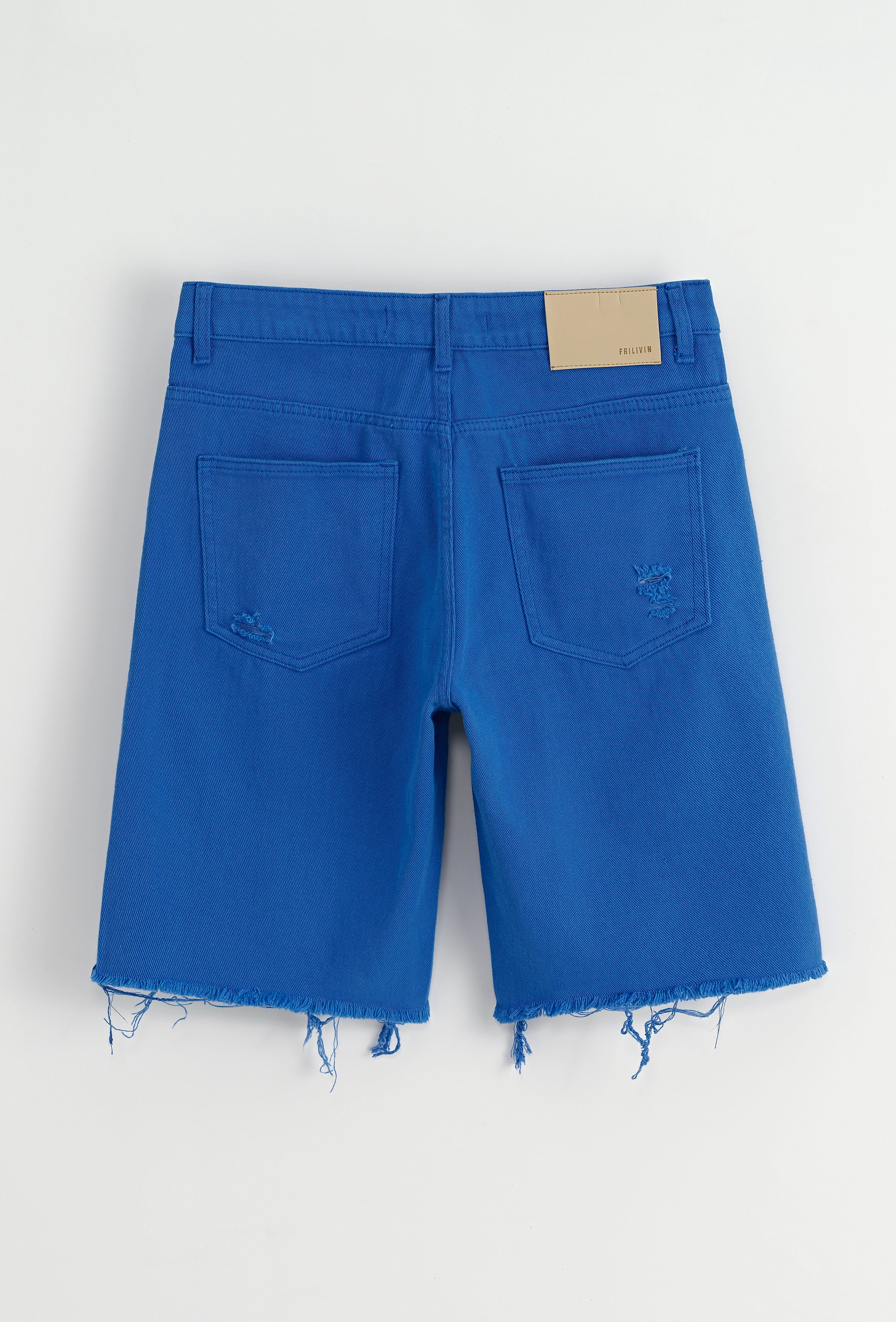 Short en jean décontracté