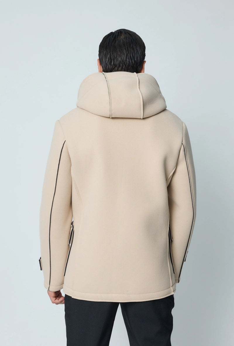 Hooded coat