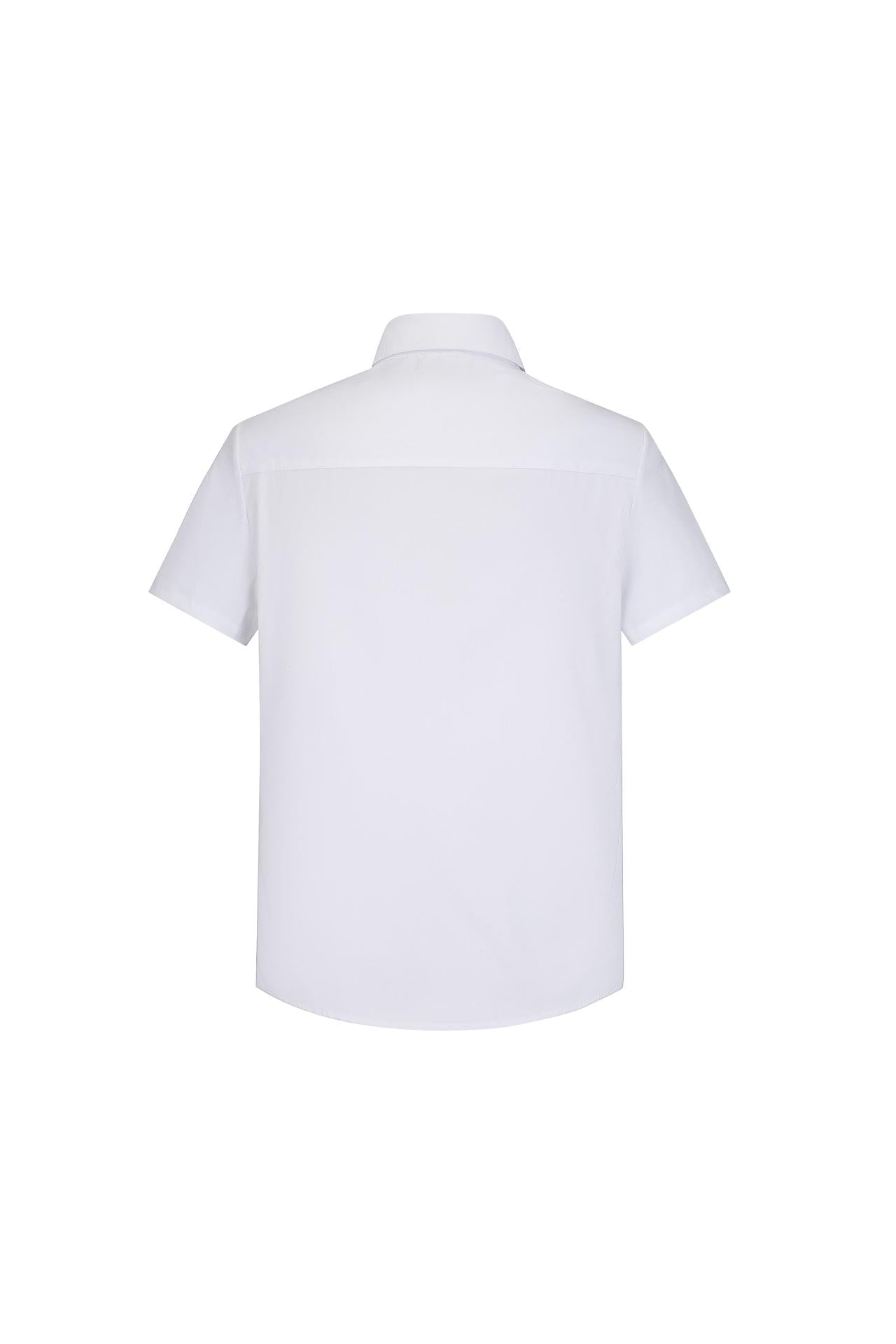 Chemise classique uni à manches courtes - Frilivin